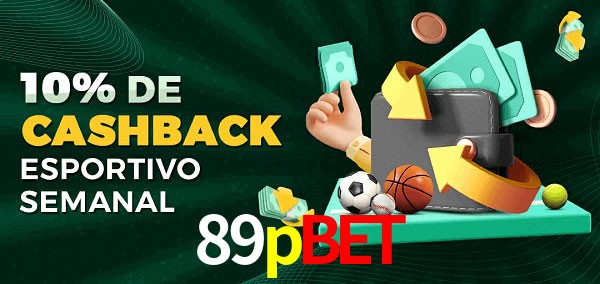 10% de bônus de cashback na 89pbet